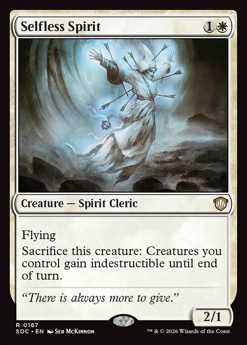 SOC: Selfless Spirit