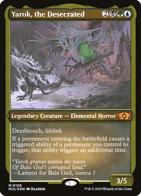 MUL: Yarok, the Desecrated (Foil Etched)