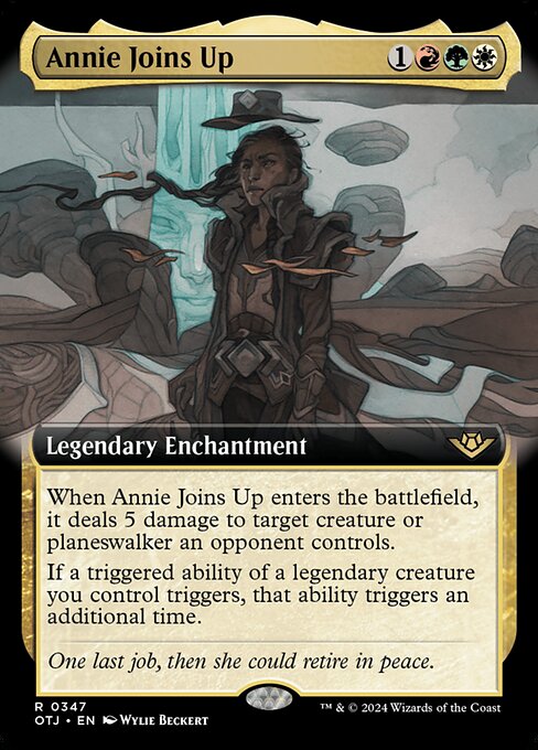 OTJ: Annie Joins Up (Extended Art) (Foil)