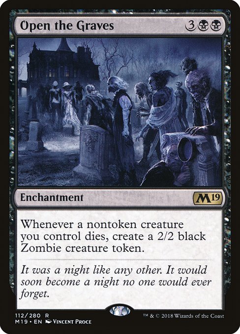 M19: Open the Graves (Foil)