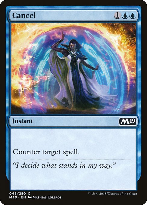 M19: Cancel