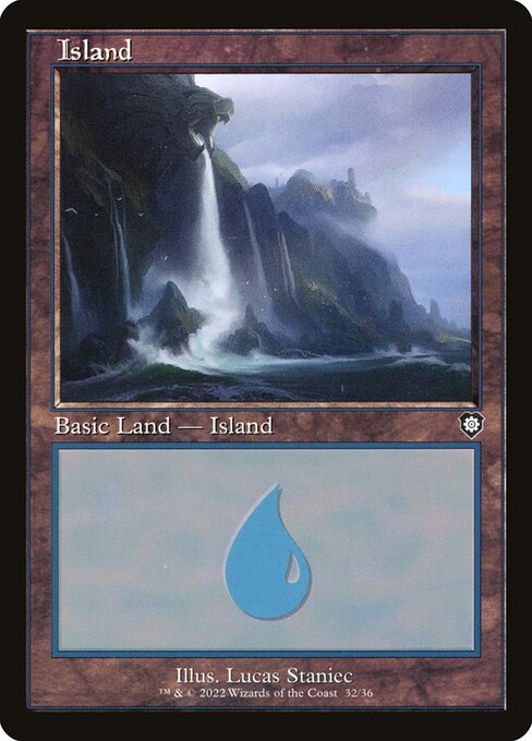 BRC: Island (32) (Retro Frame)
