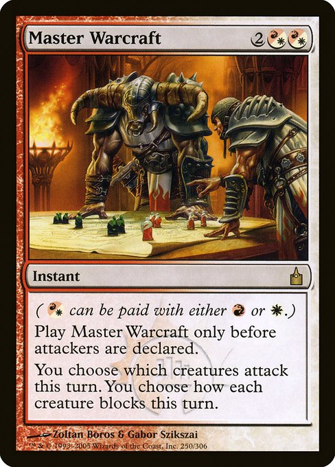 RAV: Master Warcraft