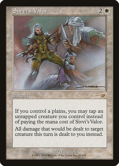 NEM: Sivvi's Valor (Foil)