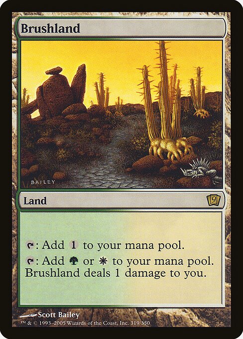 9ED: Brushland (Foil)