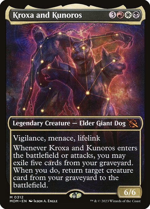 MOM: Kroxa and Kunoros (Showcase) (Foil)