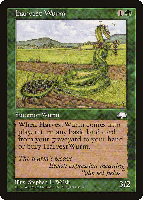 WTH: Harvest Wurm