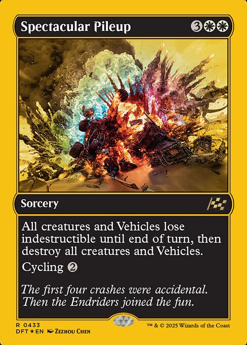 DFT: Spectacular Pileup (First-Place Foil)