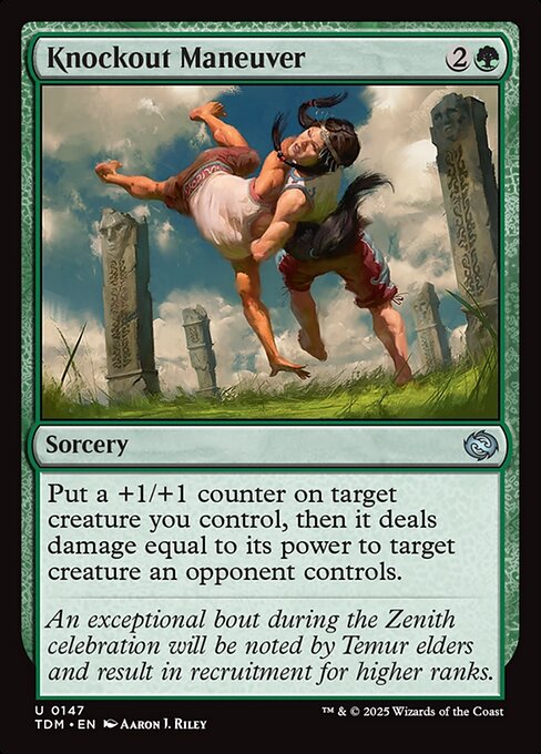 TDM: Knockout Maneuver (Foil)