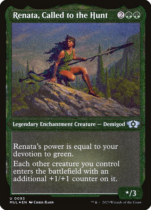MUL: Renata, Called to the Hunt (Foil Etched)