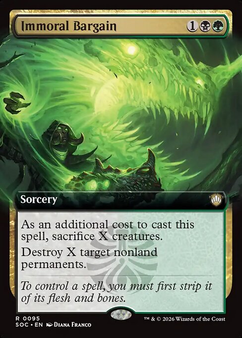 SOC: Immoral Bargain (Extended Art)