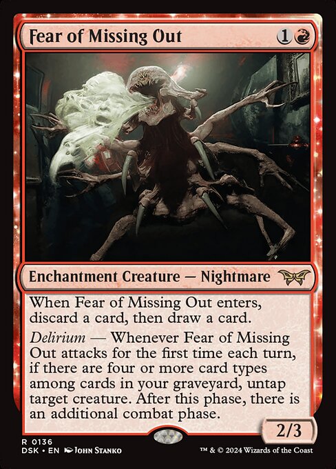 DSK: Fear of Missing Out (Foil)