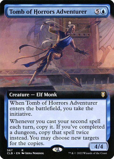 CLB: Tomb of Horrors Adventurer (Extended Art) (Foil)