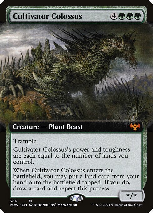 VOW: Cultivator Colossus (Extended Art)