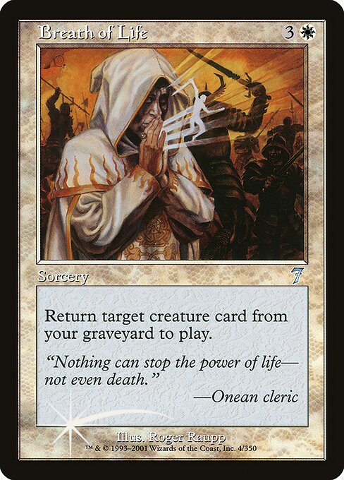 7ED: Breath of Life (Foil)