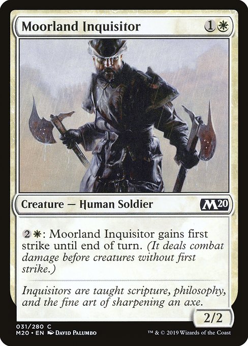 M20: Moorland Inquisitor (Foil)