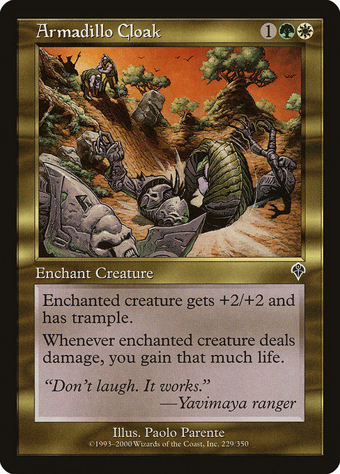 INV: Armadillo Cloak (Foil)