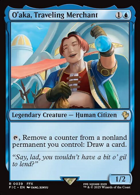 FIC: O'aka, Traveling Merchant
