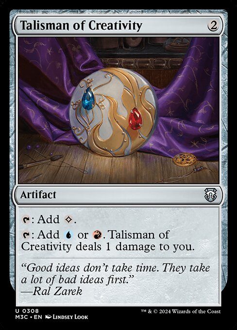 M3C: Talisman of Creativity