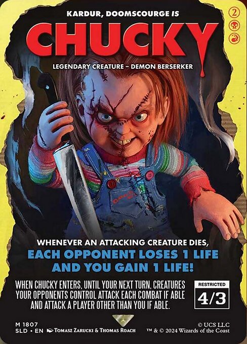 SLD: Chucky - Kardur, Doomscourge (Foil)