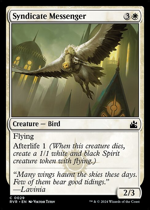 RVR: Syndicate Messenger (Foil)