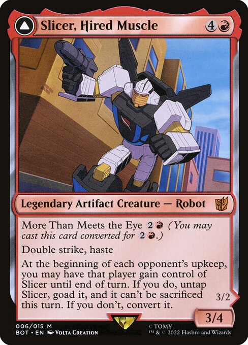 BOT: Slicer, Hired Muscle (Foil)