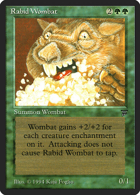 LEG: Rabid Wombat