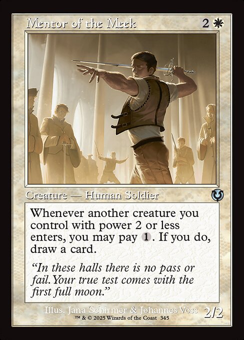 INR: Mentor of the Meek (Retro Frame)