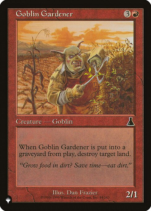 PLST: Goblin Gardener