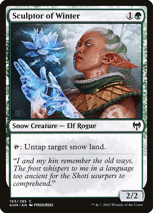 KHM: Sculptor of Winter (Foil)