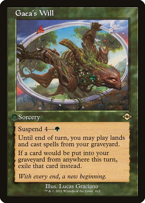 MH2: Gaea's Will (Retro Frame) (Foil Etched)