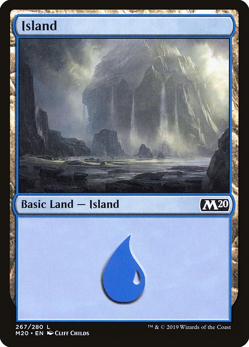 M20: Island (267) (Foil)