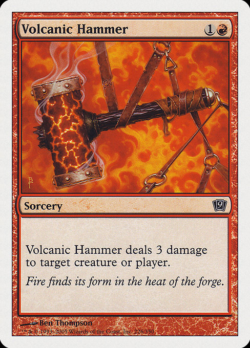 9ED: Volcanic Hammer