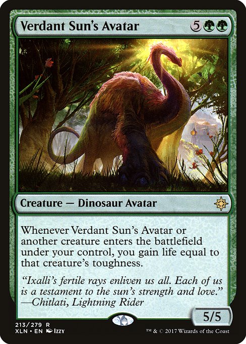 XLN: Verdant Sun's Avatar (Foil)