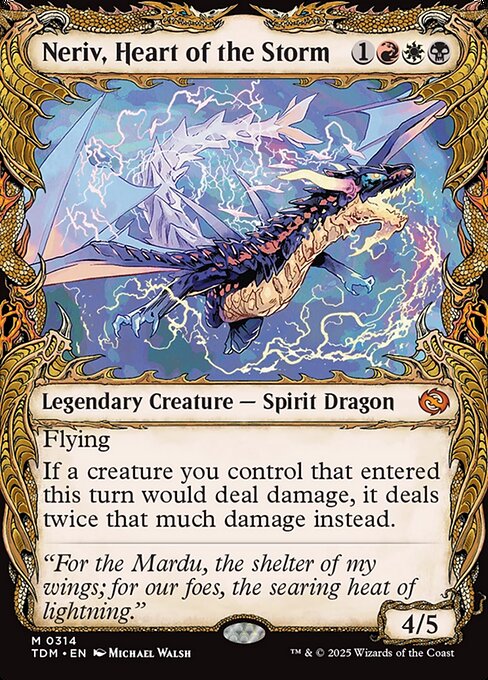 TDM: Neriv, Heart of the Storm (Showcase) (Foil)