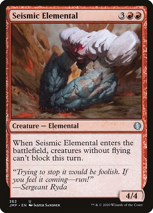 JMP: Seismic Elemental
