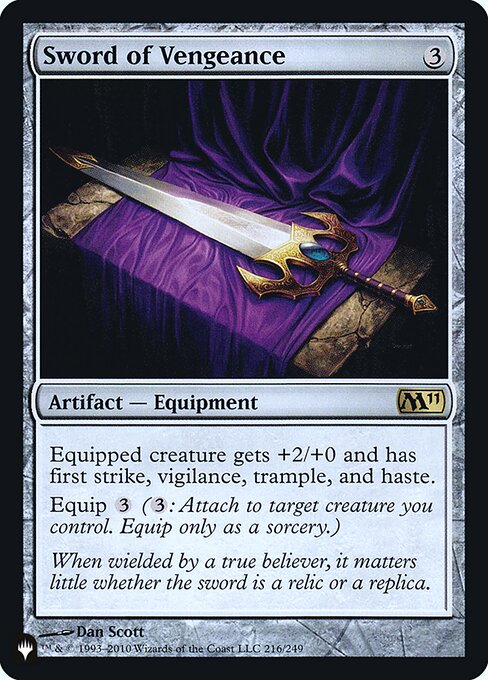 PLST: Sword of Vengeance (Foil)