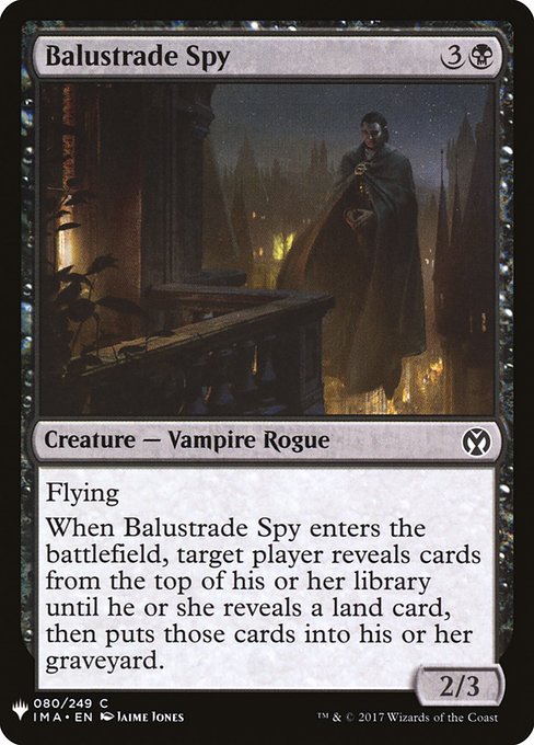 PLST: Balustrade Spy