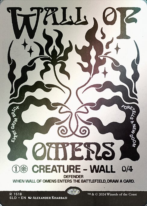 SLD: Wall of Omens (Rainbow Foil)