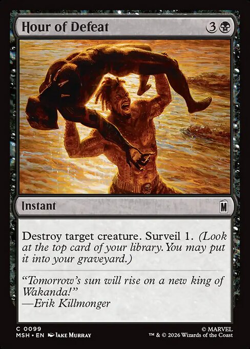 MSH: Hour of Defeat (Foil)