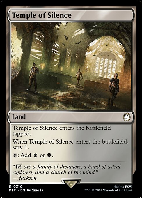 PIP: Temple of Silence (Foil)