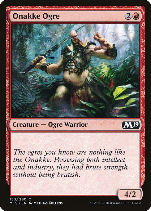 M19: Onakke Ogre (Foil)