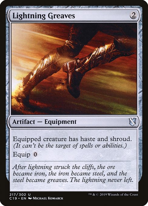 C19: Lightning Greaves