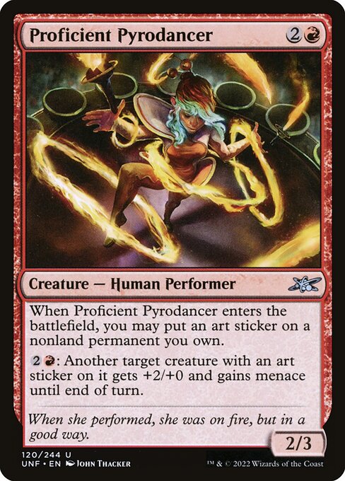 UNF: Proficient Pyrodancer