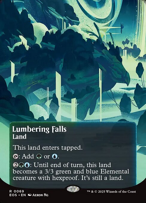 EOS: Lumbering Falls (0069) (Borderless) (Foil)