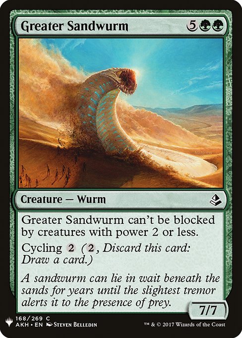 PLST: Greater Sandwurm
