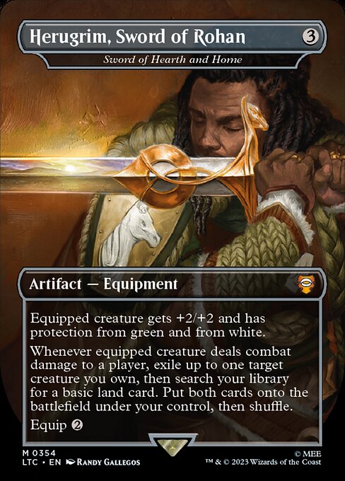 LTC: Herugrim, Sword of Rohan - Sword of Hearth and Home (Foil)