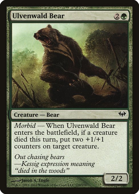 DKA: Ulvenwald Bear (Foil)