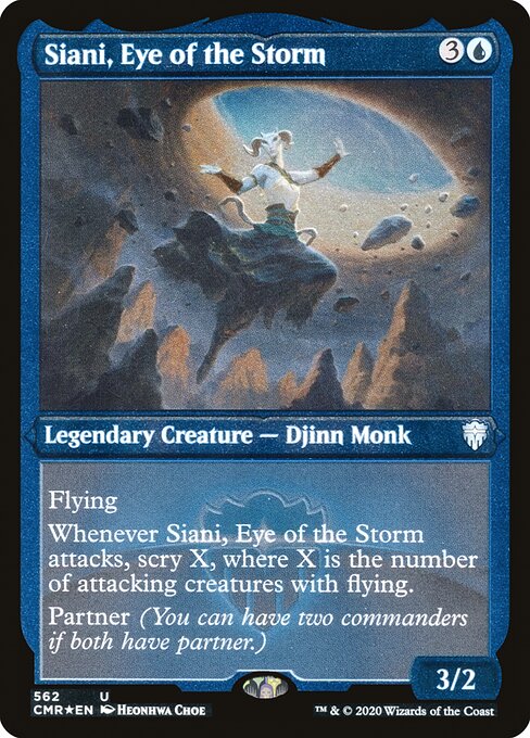 CMR: Siani, Eye of the Storm (Foil Etched)