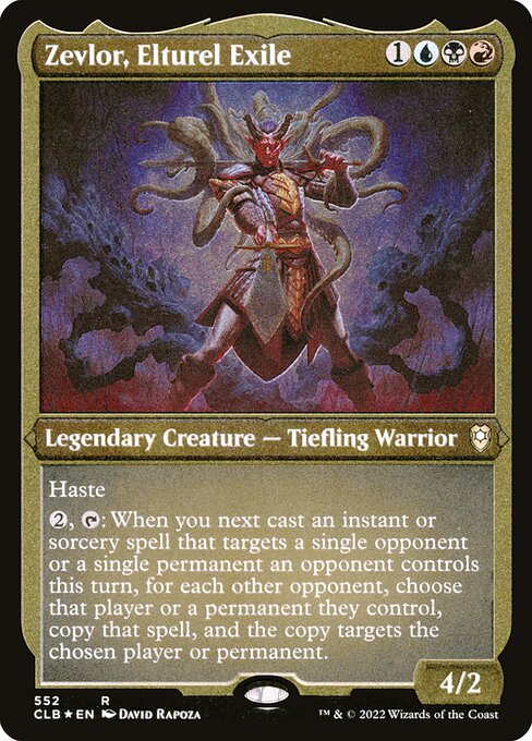 CLB: Zevlor, Elturel Exile (Foil Etched)